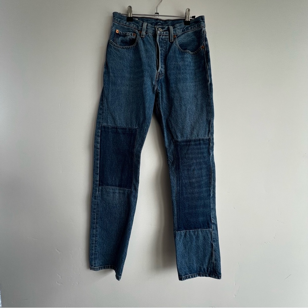 Levi's Women’s 501 Patchwork Jeans - image 1